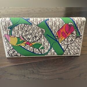 Carolina Herrera multicolor wallet - new